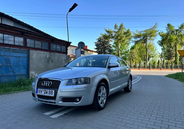 Audi A3 cena 16900 przebieg: 212000, rok produkcji 2007 z Wołczyn małe 301